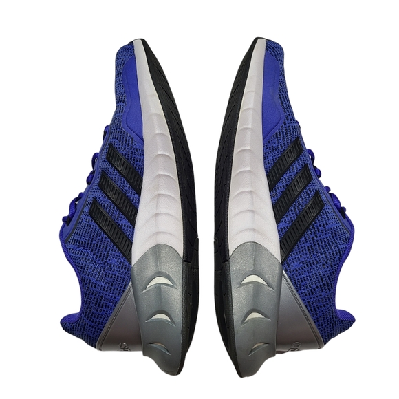 Men's Adidas Kaptir Super Boost Running Shoes Sonic Ink - Picture 4 of 10